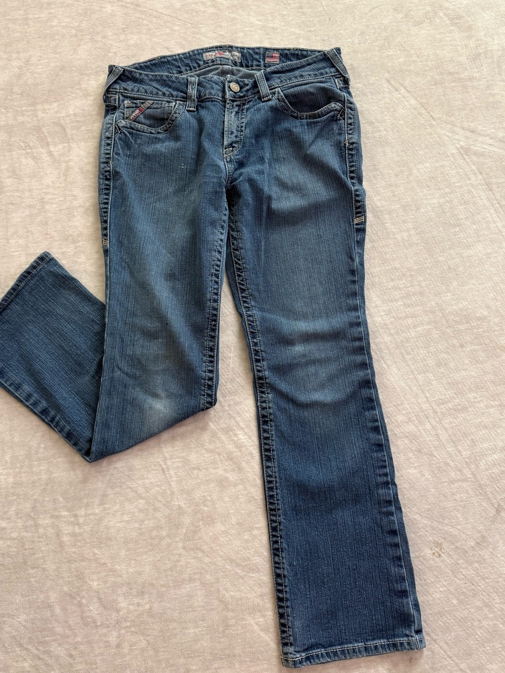 Ariat FR Work Indigo Straight-Leg Women's Jeans Fire Retardant